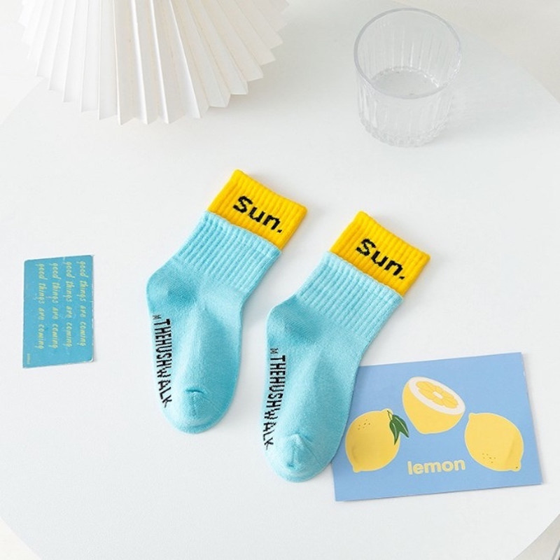 Girls 6-12 Years Days of the week Sat-Fri Cotton Socks 7 Pairs sporty casual socks